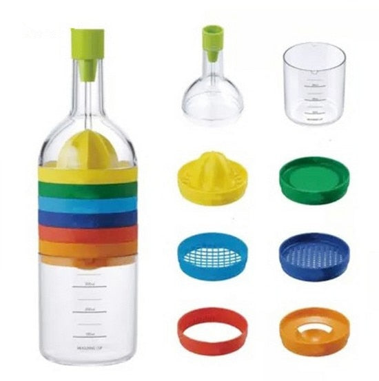 3pcs 8 in 1 Ultimate Kitchen Bottle - all-in-one kitchen gadget