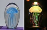 3D Design Jelly Fish Crystal Table Lamp Crystal Night Light