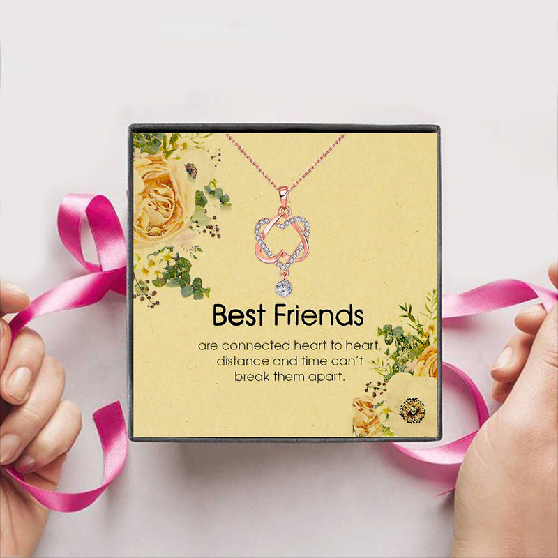 Best Friends Gift Box + Necklace (5 Options to choose from)